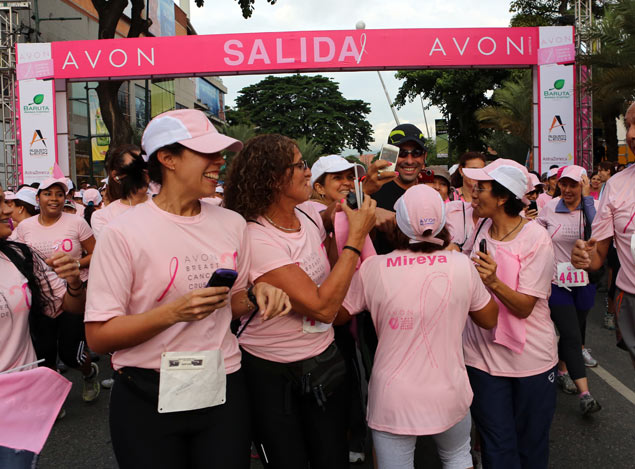 Capriles R. corre en el Maraton de Avon (Fotos y Video)