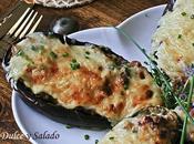 Berenjenas rellenas carne picada