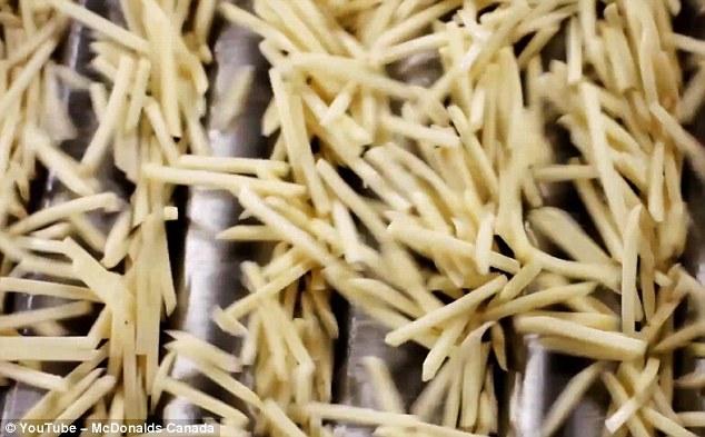 Como se han las patatas fritas de McDonald