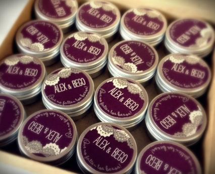 Originales detalles de boda