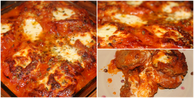 BERENJENA A  LA PARMEGIANA