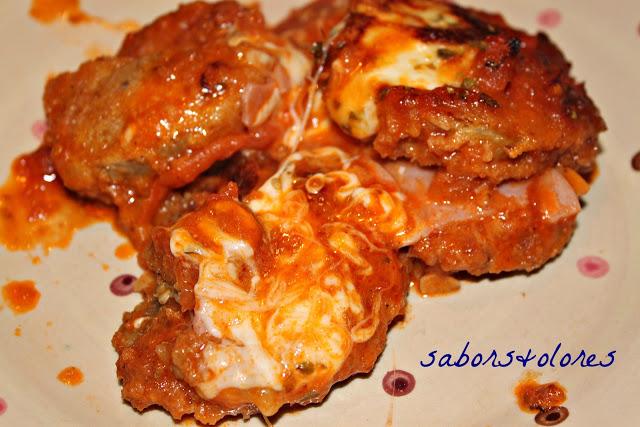 BERENJENA A  LA PARMEGIANA