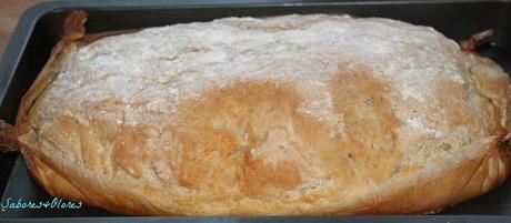 PAN DE CIABATTA ..... OLOR A ITALIA  Y SALAMI