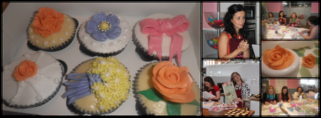 MIS CUPCAKES CON LA DULCE MAGDALENA .....Y DESCANSO HASTA SEPTIEMBRE