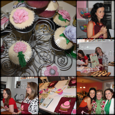 MIS CUPCAKES CON LA DULCE MAGDALENA .....Y DESCANSO HASTA SEPTIEMBRE