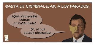 España, récord mundial de parados, El Roto y el humor gráfico.