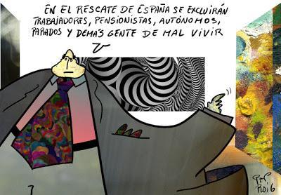 España, récord mundial de parados, El Roto y el humor gráfico.