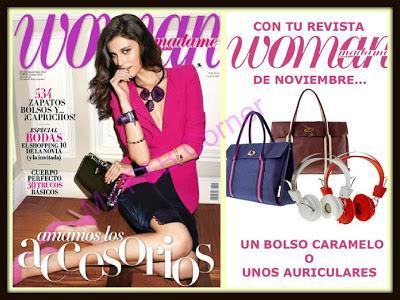 Regalos revistas moda Noviembre 2012