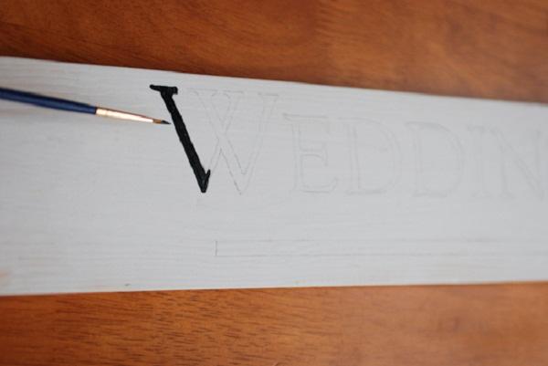 Tutorial: ¡Escribe los carteles señalizadores de tu boda!