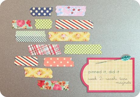Diy: Imanes Washi-Tape sin washi-tape