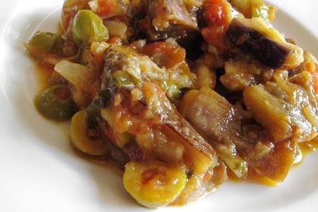 Luigi Pira Barolo 2004 Capunata siciliana della mia mamma