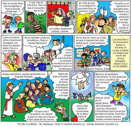 EVANGELIO EN CÓMIC: DOMUND 2012