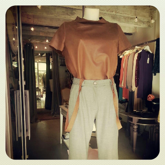 En AB Boutique de Oviedo con Eugenia Silva