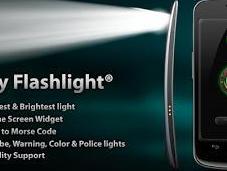 smartphone como linterna Tiny Flashlight