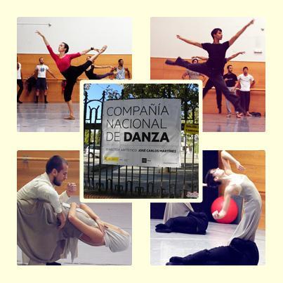 Una mañana con la Compañia Nacional de Danza. Álbum fotográfico