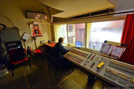 En las entrañas del Teatro Estatal de Novosibirsk