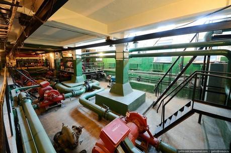 En las entrañas del Teatro Estatal de Novosibirsk