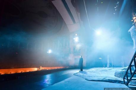 En las entrañas del Teatro Estatal de Novosibirsk