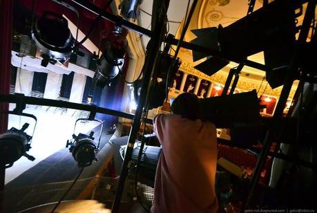 En las entrañas del Teatro Estatal de Novosibirsk