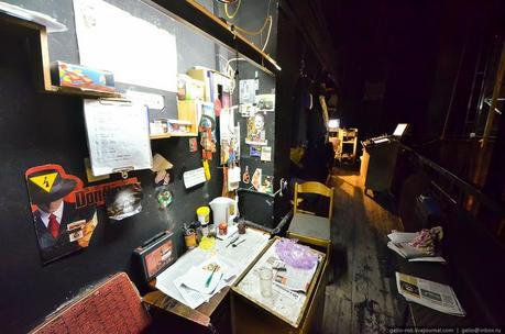 En las entrañas del Teatro Estatal de Novosibirsk