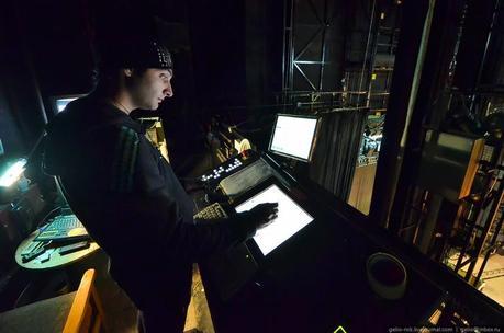 En las entrañas del Teatro Estatal de Novosibirsk