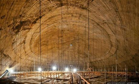 En las entrañas del Teatro Estatal de Novosibirsk