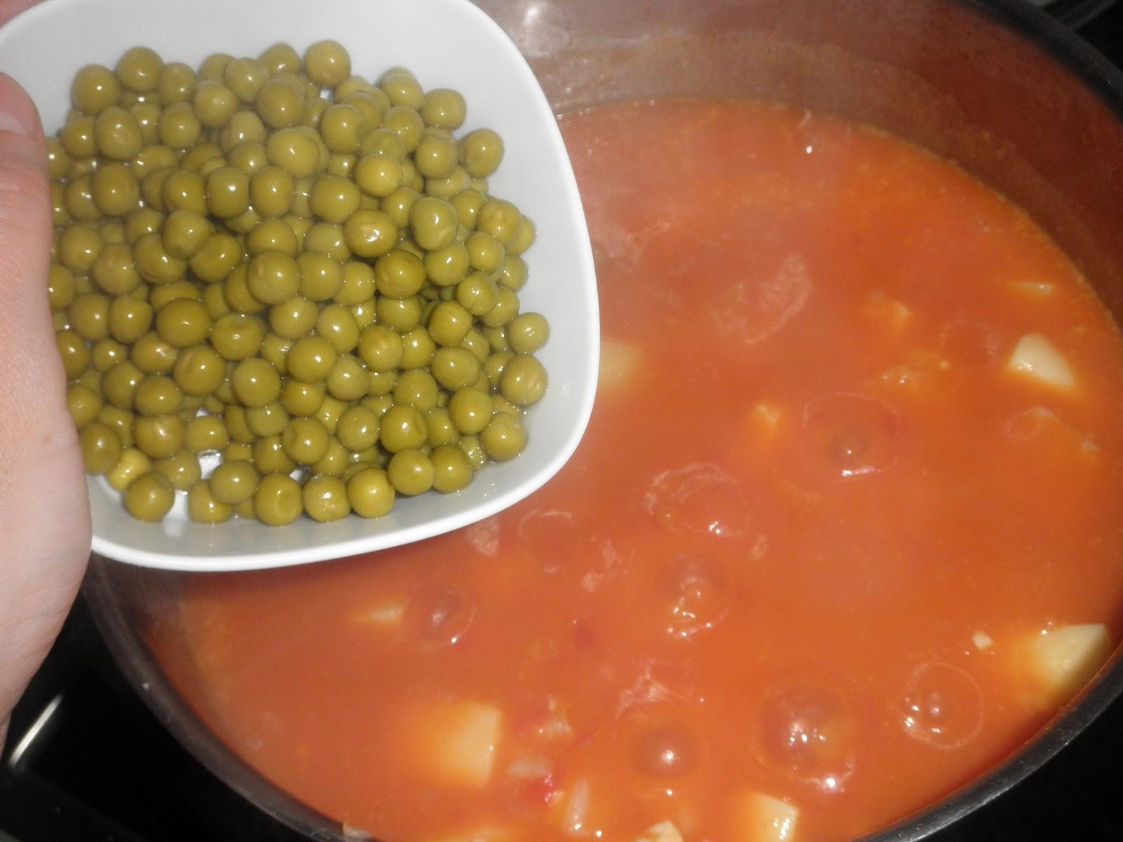 Sepia estofada con patatas