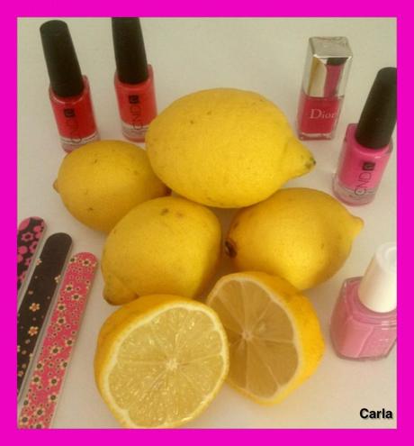 Zumo de limón para aclarar manchas en uñas TRUCOS: REPARANDO MANOS, UÑAS Y CUTICULAS