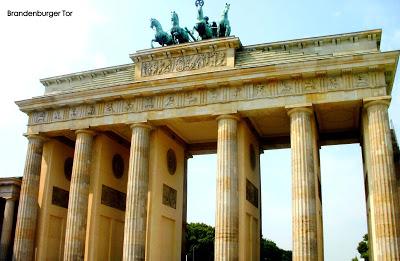 Puerta de Brandenburgo en Berlín, Alemania