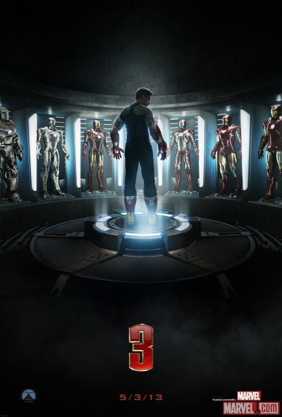 Poster  Teaser y nuevas imágenes de Iron Man 3