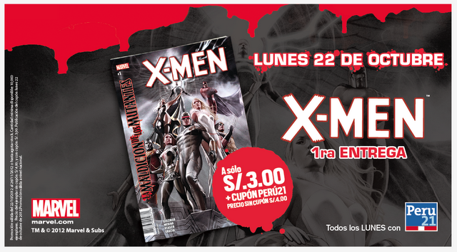 HOY  X-men, Maldición de Mutantes con Perú 21