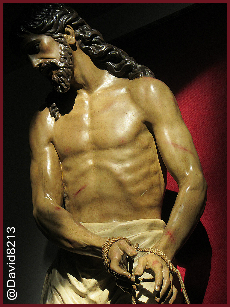 El Flagelado.Obra de Víctor González Gil.Parroquia de San Francisco.Santander.