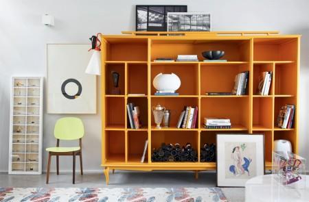 sillas eames negro muebles sillas de nogal estilo nórdico estilo escandinavo estantería reciclada amarilla estampados de rayas blancas y negra decoración diseño de interiores Decoración vibrante decoración nórdica en colores oscuros decoración moderna decoración escandinava decoración en São Paulo Brasil decoración en neutros con toques de color decoración de interiores decoración de diseño deco blogger cálida y aireada blog estilo nórdico blog deco blog de interiorismo blog de decoración 