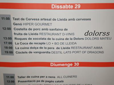 Blog de cuina en el saló PRODUQTE 2012  -  Lleida