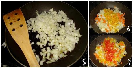 Pimientos Rellenos; Huevo, atún y verduras