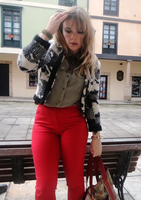 RED PANTS