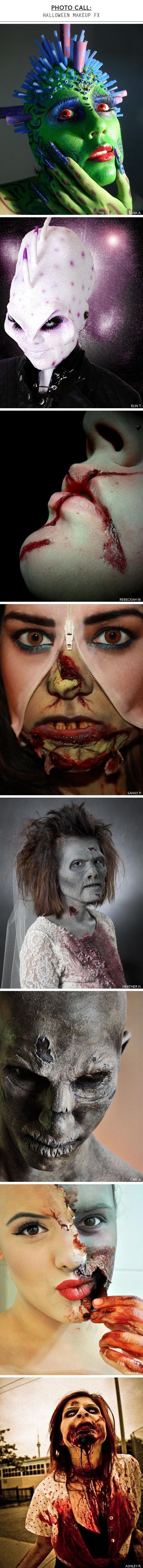 Halloween Makeup: Zombies y Otra Gente Encantadora