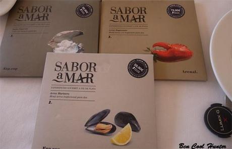 sabor a mar pack menu El Sabor a Mar de comer a pie de playa de los restaurantes Xup, xup y Arenal