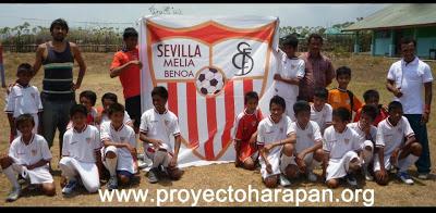 Proyecto Harapan: Colaboración del Sevilla FC.