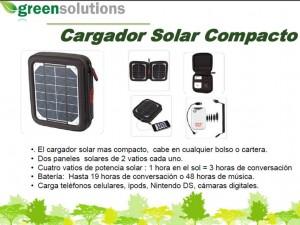 Recarga la batería de tu celular con energía solar