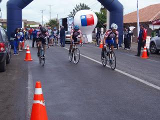 CICLISMO VARONES: AYSÉN CELEBRÓ EN LA CONTRARRELOJ