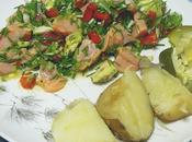 Ceviche salmón rosado