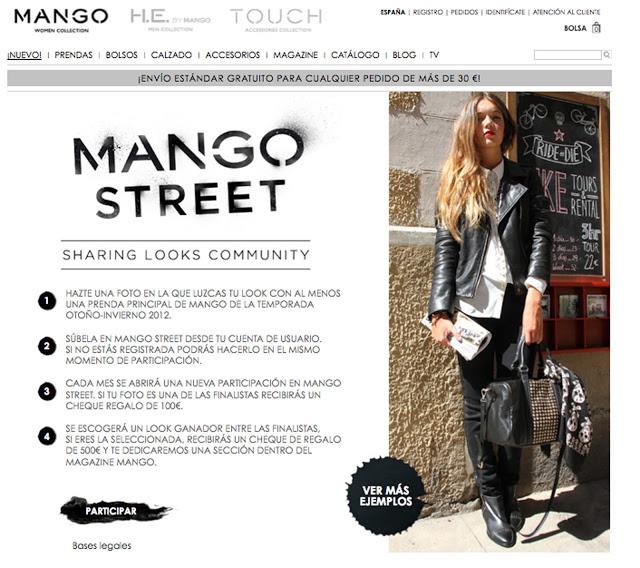 MANGO pone en marcha MANGO STREET, una comunidad creada p...