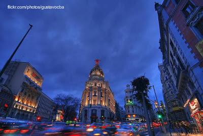 Ciudad de Madrid en España