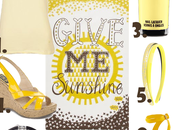 Inspiration board: yellow