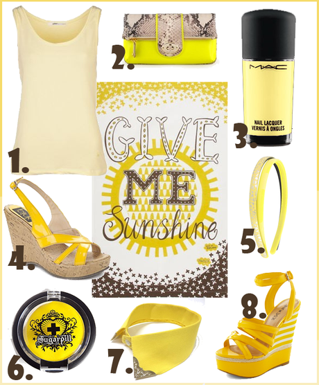 Inspiration Board: And it was all yellow
