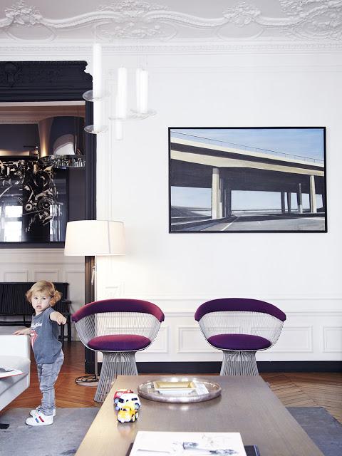 ¡Qué arte tiene esta casa!