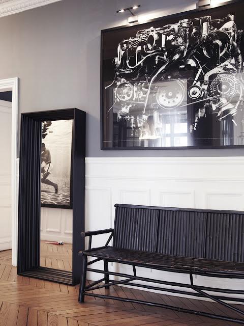 ¡Qué arte tiene esta casa!