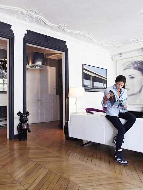 ¡Qué arte tiene esta casa!