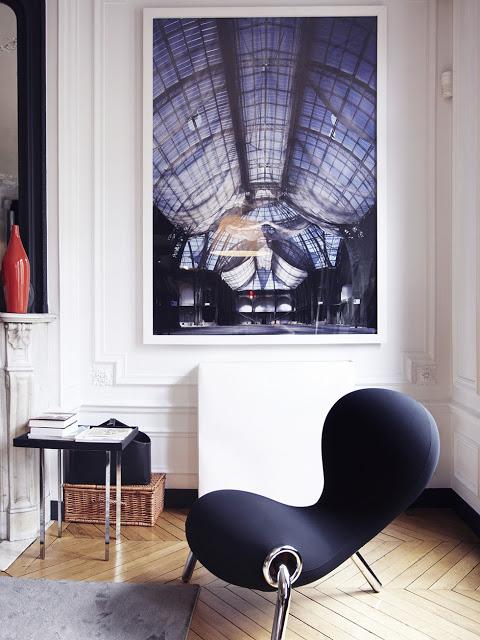 ¡Qué arte tiene esta casa!